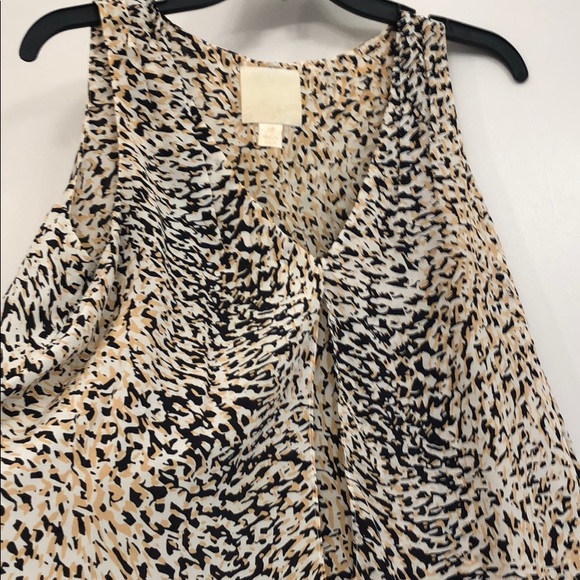 McGinn sleeveless blouse. 100% silk - Picture 2 of 4